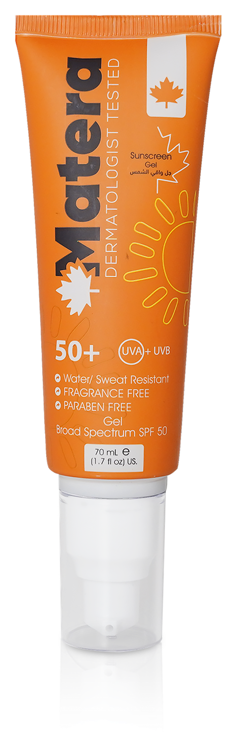 جل واقٍ من الشمس SPF 50+ — ماتيرا